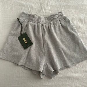 Daily Drills Thermal Resort Shorts- Light Grey